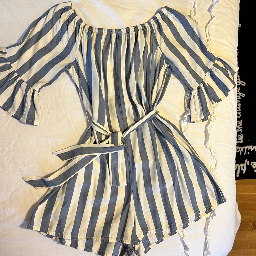 Billabong striped romper